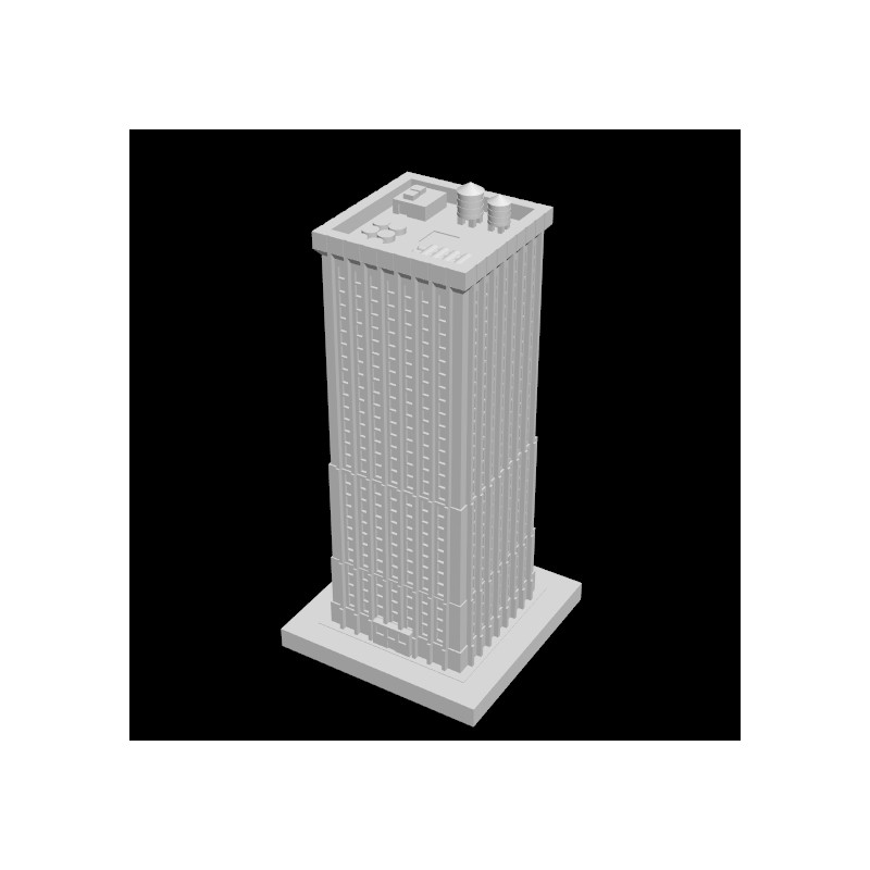 Metropolis Wolkenkratzer, Wohn- und Geschäftsgebäude, JMC-0061